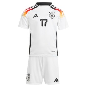 Camisetas Alemania Wirtz 17 Primera Euro 2024 - Niño (+ Pantalones)